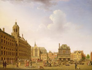 Piazza Dam - Amsterdam, 1782